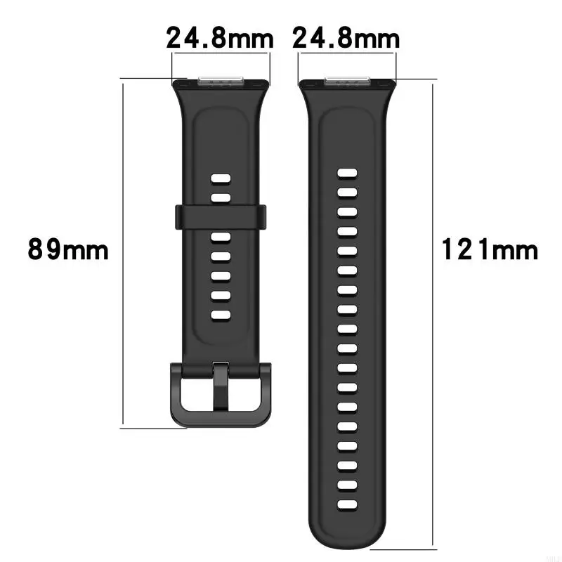 A9LF Cinghia gomma per Watch Fit 2 per Braccialette Bracciale Ban