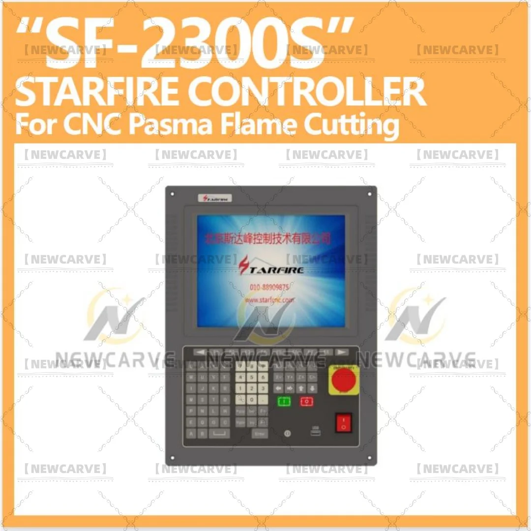 Controlador de plasma cnc starfire SF-2300S suporte controlador de altura da tocha de plasma thc tsh/F-2200H versão newcarve