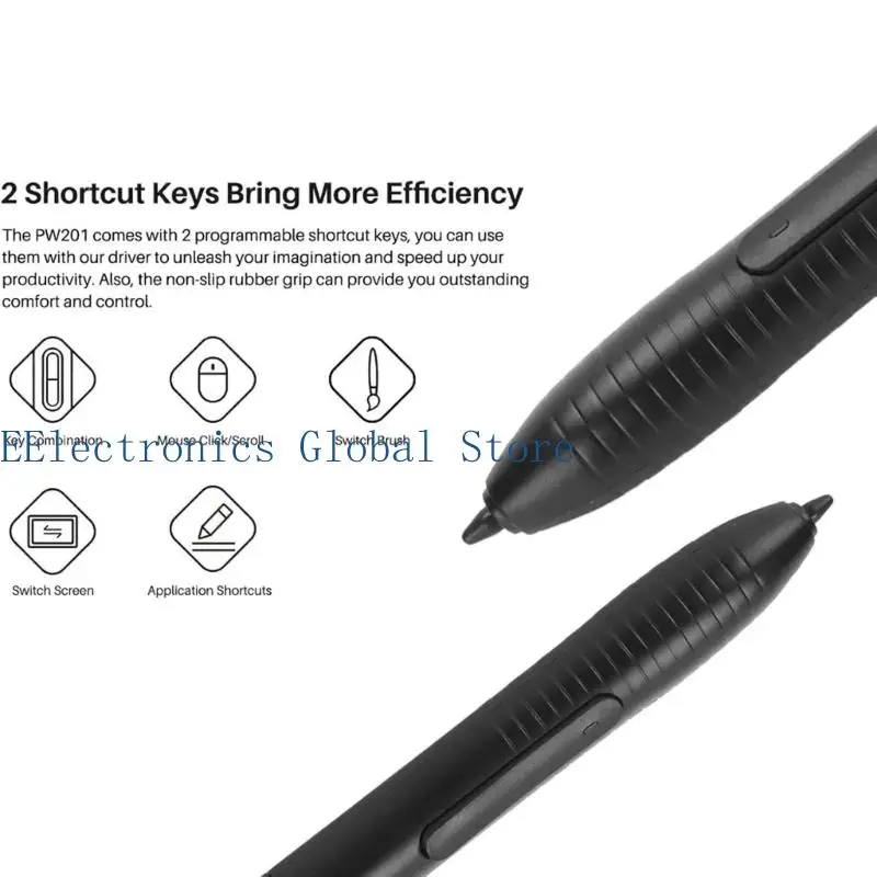 462B Responsive Digital Pen with Precise Control for PW201 H430P HST640 H640P H950P H1060 Professional Design Sketching