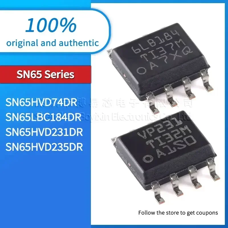 SN65LBC184DR SN65HVD231DR SN65HVD235DR Placa de avaliação SN65HVD74DR