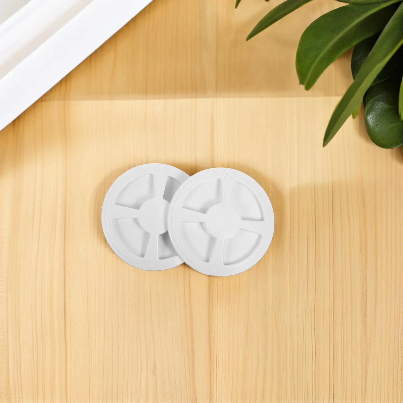 

2 Pcs Knob Roll Box Accessories Paper Towel Holder Plastic Toilet Tissue Dispenser