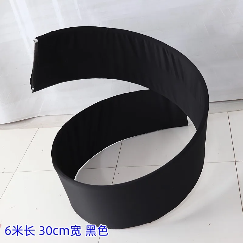 Wedding Props Curve Elastic Cloth Shelf Cover Wedding Stage Background Decoration Ceiling Hangings Curved Wave Shape Decor Cloth