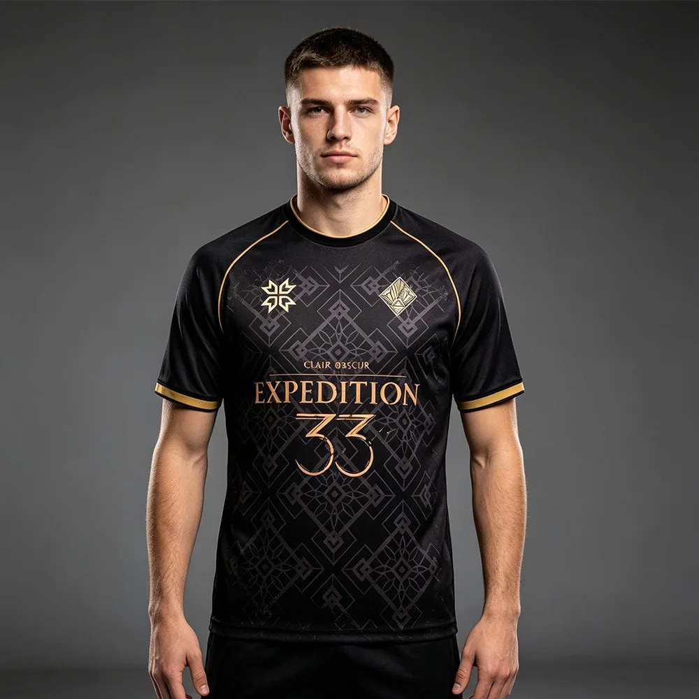Clair Obscur Expedition 33 Unisex 3D Full Print Jersey Game Merch Tee Casual Sports T-shirt Gamer Fan Gift O-neck Streetwear Y2K