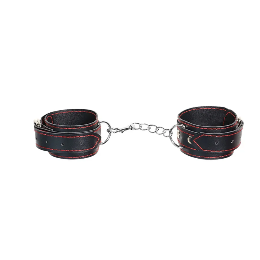 BDSM Forced Harness Necklace Bondage Handcuffs Anal Hook Silicone Mouth Gag Sex Toys For Couples