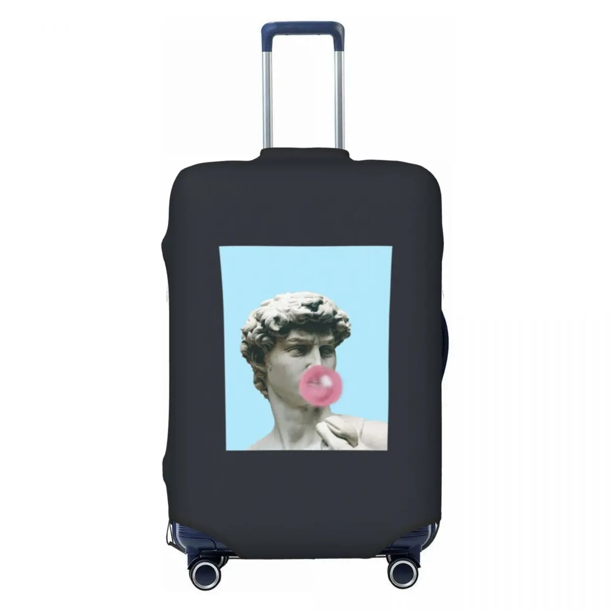 Funny Print Suitcase Cover Flight David Useful Luggage Case Travel Protector