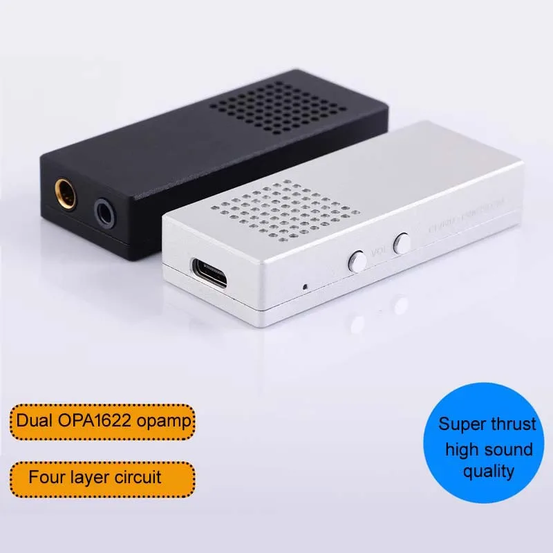 LUSYA S8 المحمولة ES9039Q2M التوازن فك المزدوج OPA1622 مضخم ضوت سماعات الأذن الهاتف الذيل الصغير كارت الصوت دعم DSD