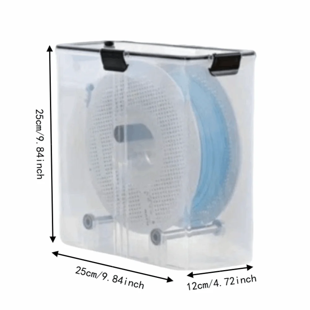 Sealed 3D Printing Filament Dry Box Moisture-Resistant Dustproof Filament Storage Box Airtight Viewable Filament Dryer Box 6