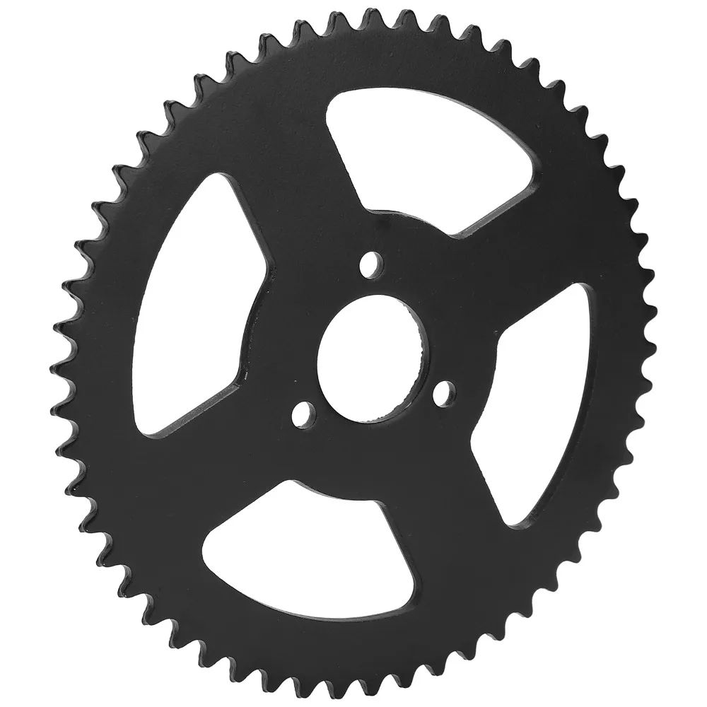 

T8F 54 зубца задняя звездочка цепи 3 отверстия 26 мм картонная звездочка легко устанавливается сталь для мотоцикла 47cc/49cc скутера