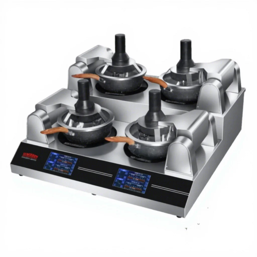 Fully Automatic Wok Cooker Robot New Commercial Kitchen Equipment With Voice Help Menu For Restaurants And Kitchens