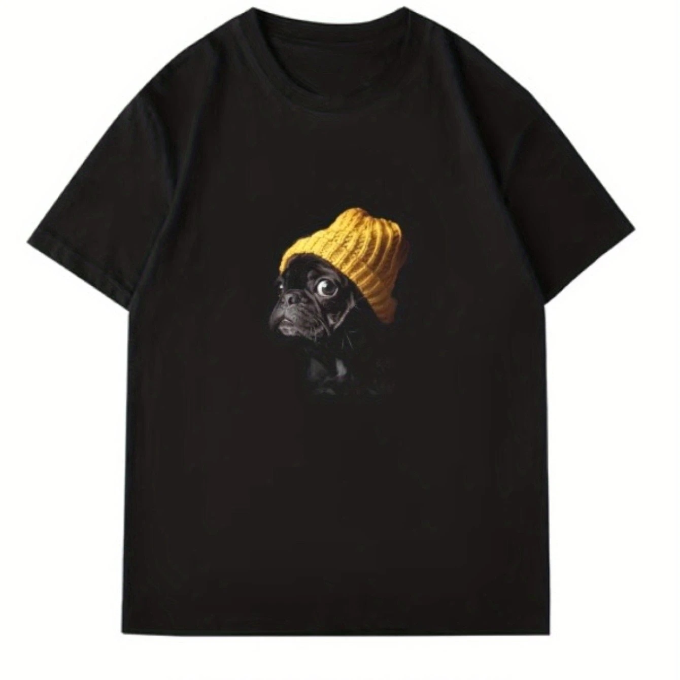 Simple Letter Graphic Printing, Summer, Autumn, Winter, Men's and Women's Short Sleeved T-shirts, Casual and Loose Outdoor