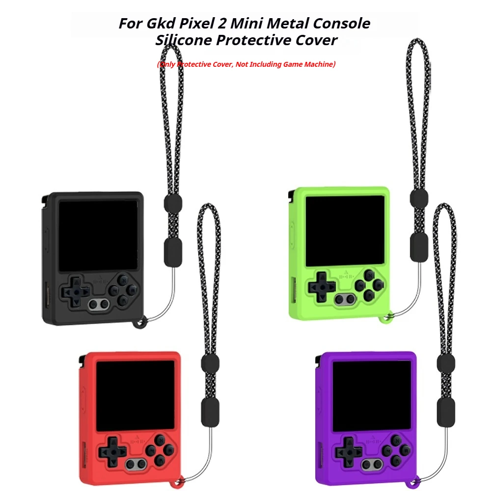 Funda de silicona para GKD Pixel 2 Mini consola de Metal funda de piel suave funda protectora antiarañazos funda protectora