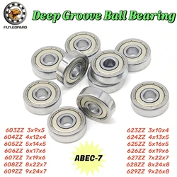 625ZZ 5x16x5mm Micro Ball Bearing （10pcs） Chrome Steel ABEC-7 High Precision Metal Shielded 603 623 604 624 605 606 626 633 ZZ