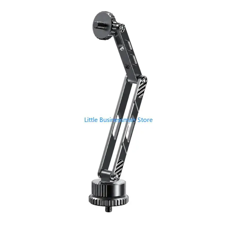 Verstellbare 1/4-Zoll-Kamerahalterung mit 3 Gelenken, Armen aus Aluminiumlegierung, 1/4-Zoll-Schraube/1/4-Zoll-Gewindeloch/17 mm – Detail 5