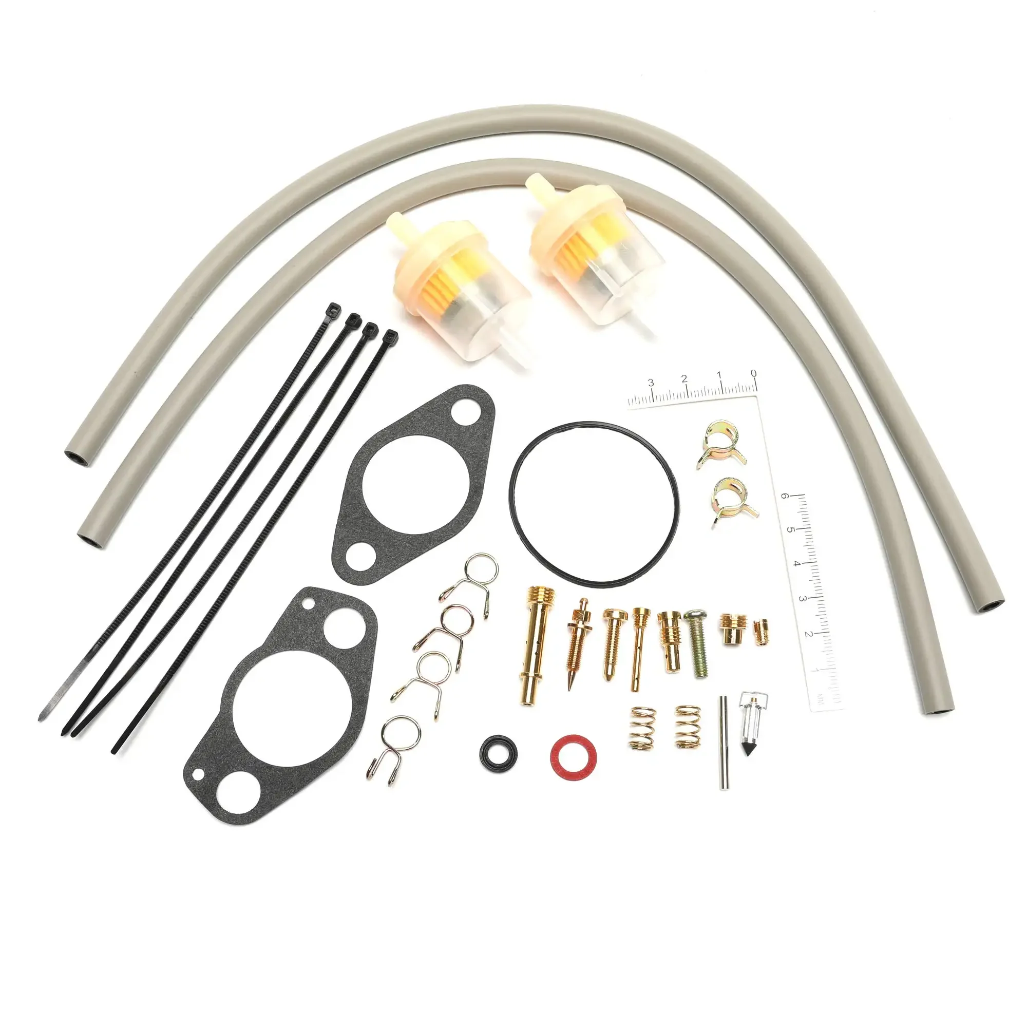 

Carburetor Repair Kit for Kawasaki 2500 2510 2520 Mule Engine Replaces 15003-2509 11009-2024