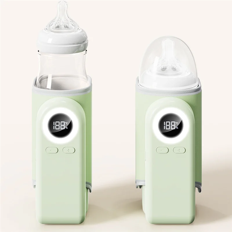 B59B-Portable Milk Heater For Baby Outdoor Constant Temperature Insulated Bottle Cover Hot Milk Storage Bag