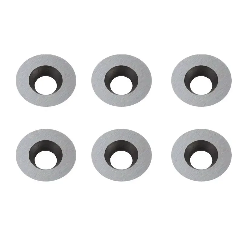 Runde Hartmetall Klinge 12x 2,5mm R30 Wolfram Schneider Einsätze Für Holzbearbeitung Drehmaschine Drehen Cutter Werkzeug 1pc Runde Drehen klinge