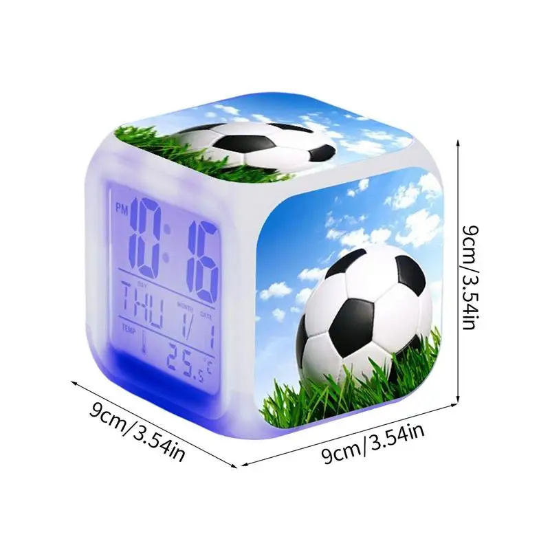 LED Kids Alarm Clock with Night Light 6