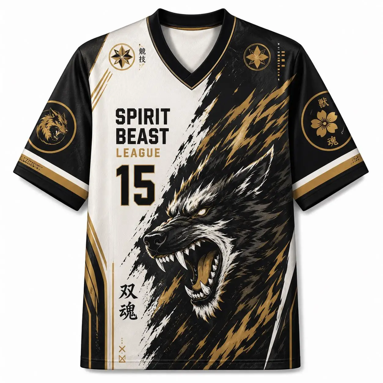 Summer Retro Fierce Battle Wolf 3D Print V-neck T-shirt, Outdoor Leisure Fitness Large Size Tees