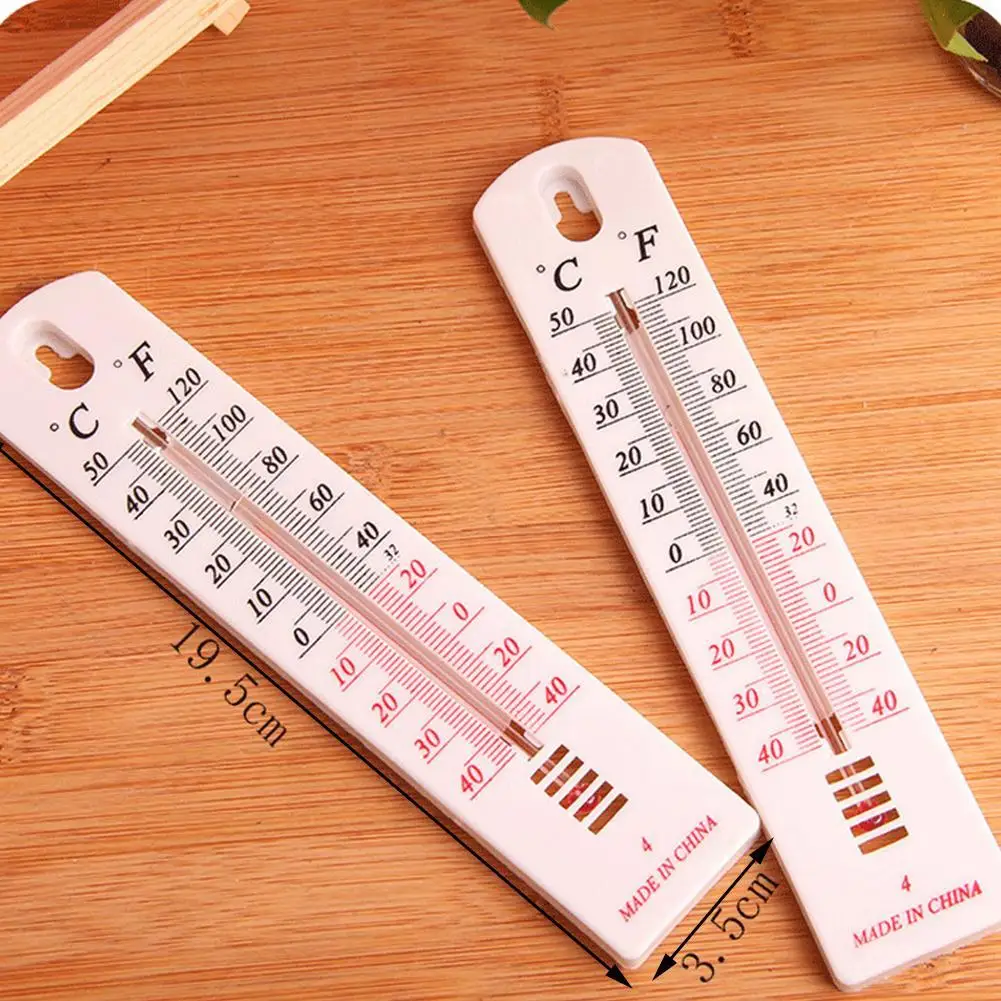 Termómetro colgante de pared Celsius Fahrenheit, 2 uds., para interior, exterior, jardín, invernadero, hogar, oficina, habitación, báscula