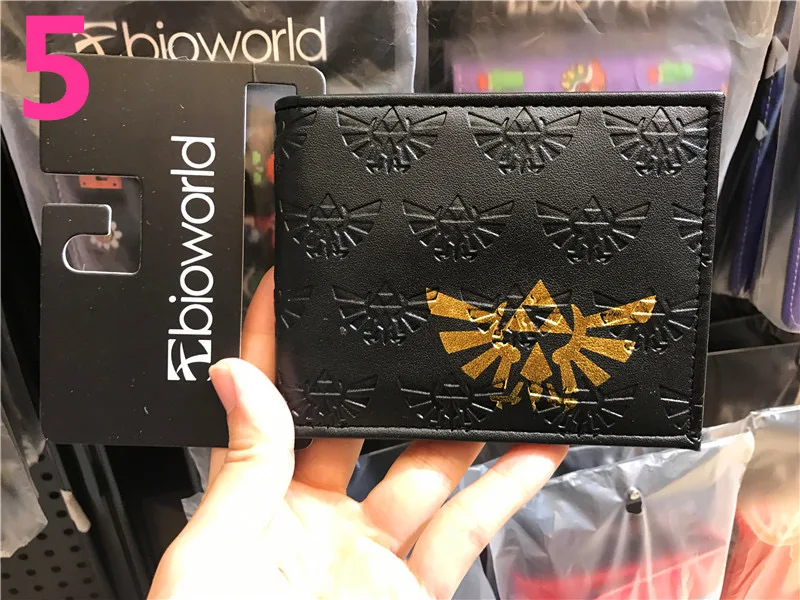 Game and animation peripherals The Legends of Zeldas men and women short bi-fold wallet wallet birthday gift