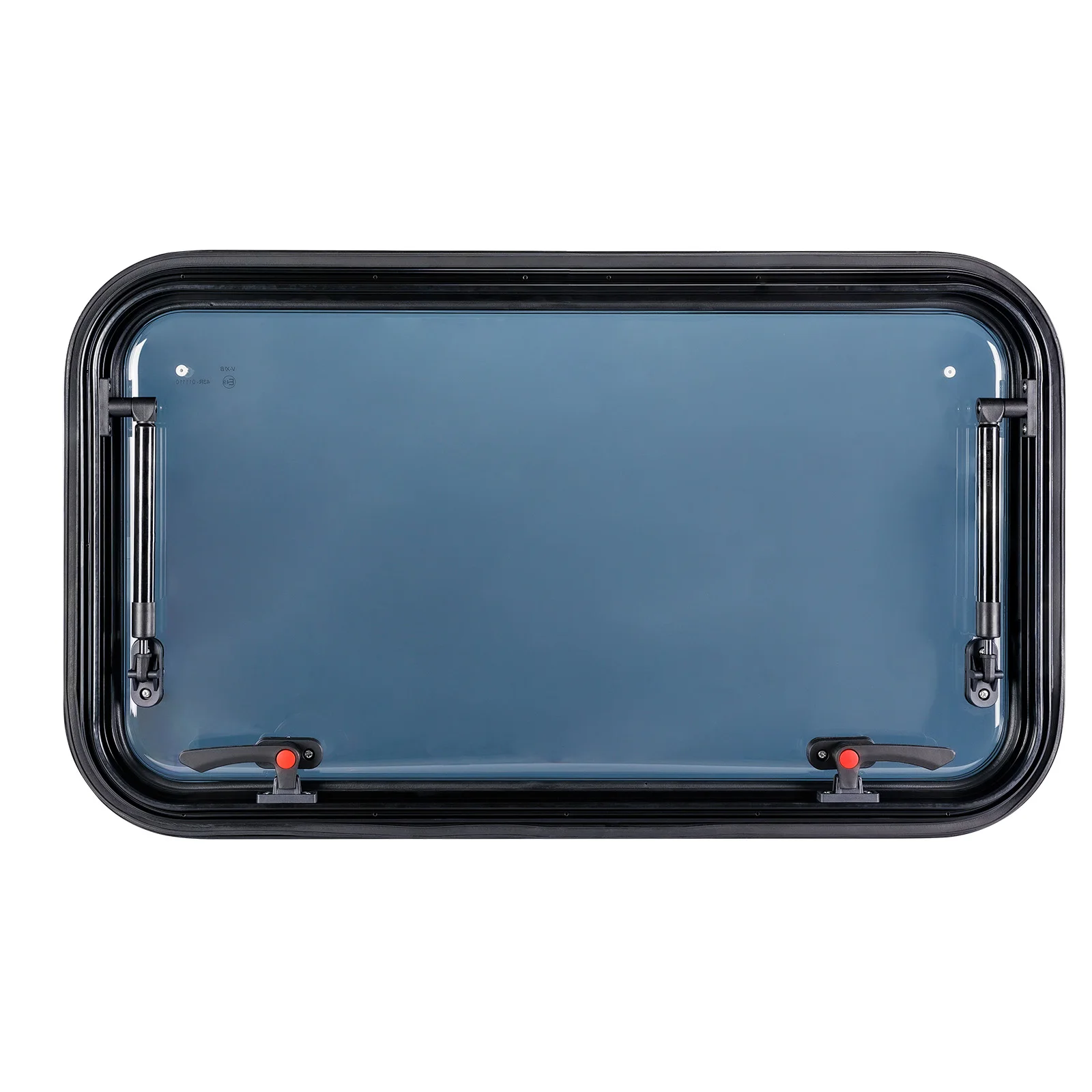 500x400mm Double Glaze Acrylic RV Caravan Window with Pleated Blind And Fly Screen Car Window for Caravans And RVs view 2
