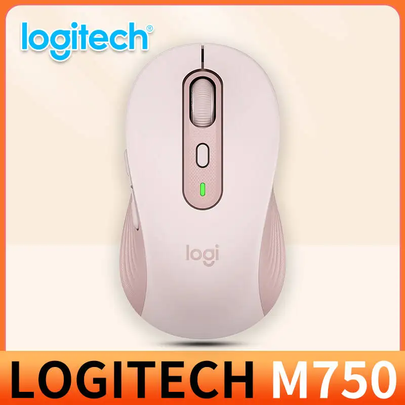 ماوس المكتب Logitech M650 Professional مدمج وهادئ ومريح للحمل ومريح للمس ومصمم خصيصًا