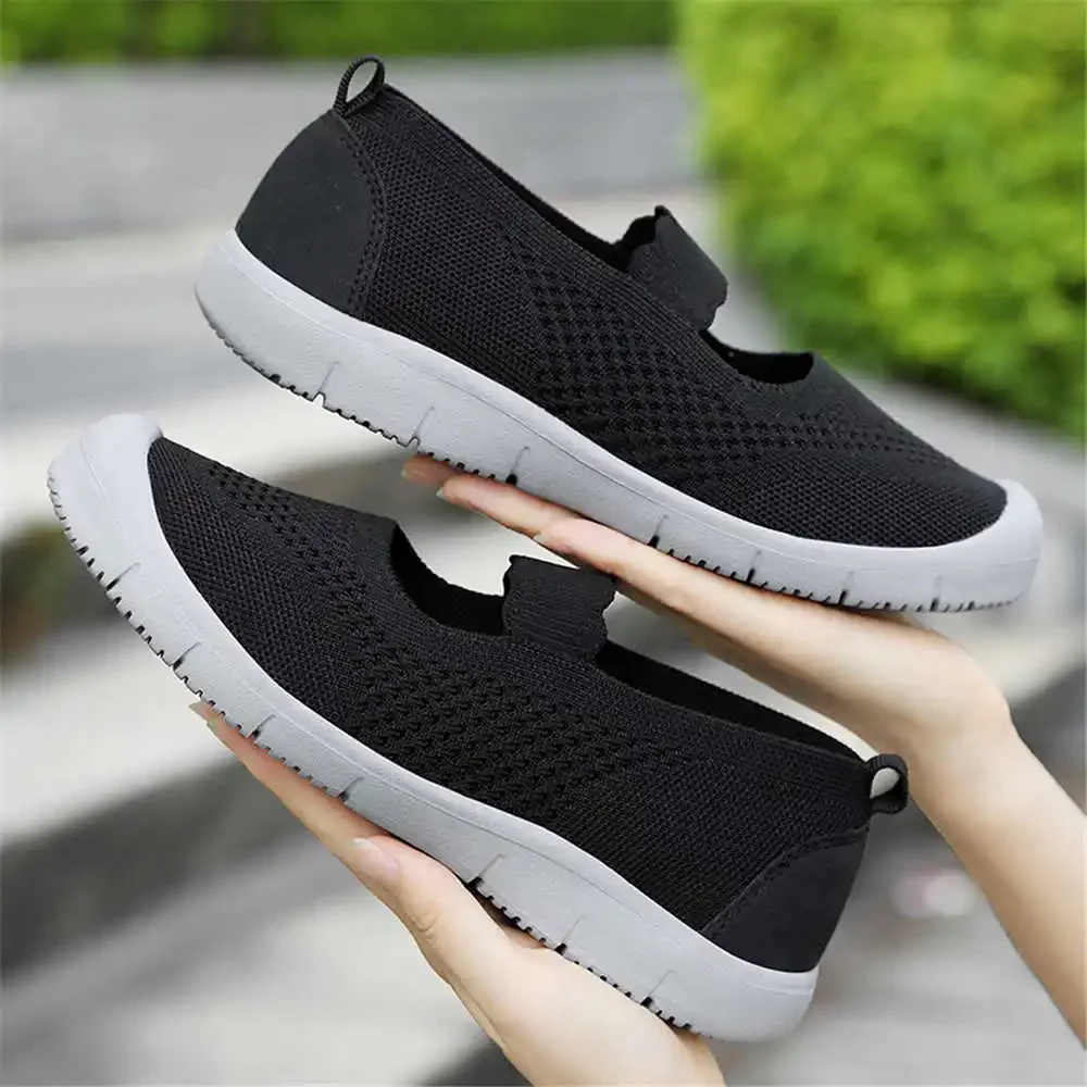 

Soft Sole Knitted Outdoor Women Boots Long Sneakers Shoes Women's Brown Boots Sports Top Quality Tenia Resale Baskettes
