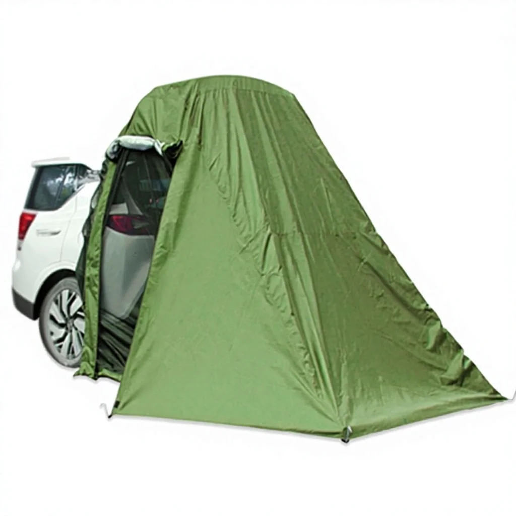 SUV Tailgate Awning Tent With Scandinavian Design And Polyester Fabric For 2 Persons Family Camping
