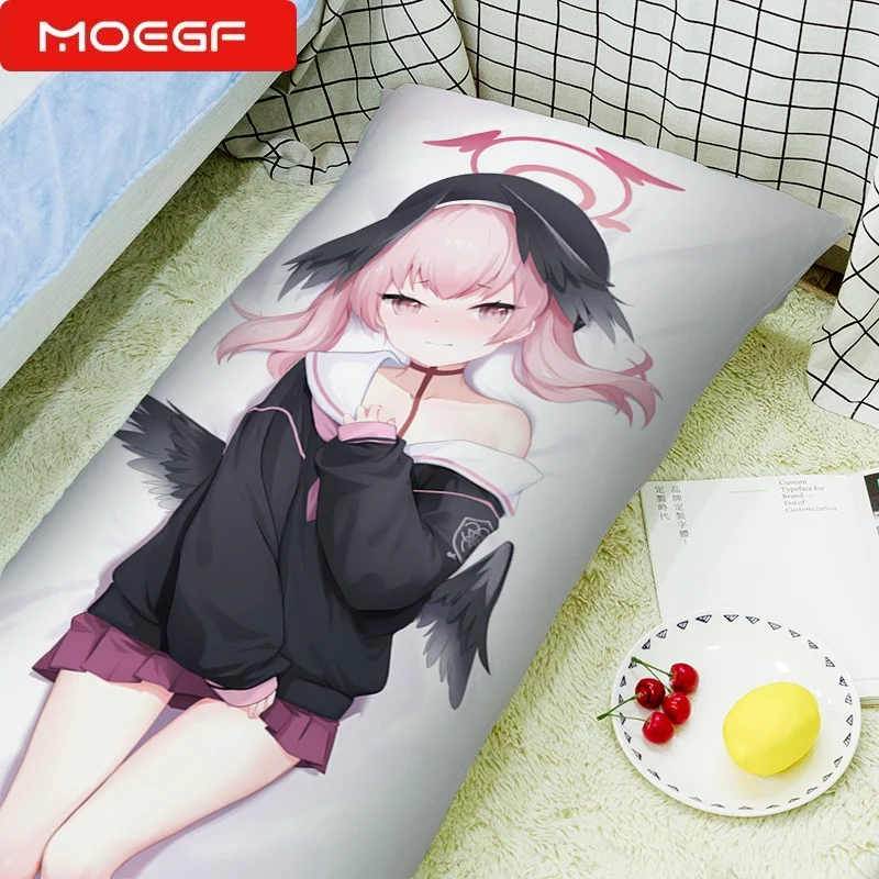 

Dakimakura аниме наволочка синий архив Shimoe Koharu милый мультфильм для девочек Dakis обнимающая наволочка двусторонняя печать