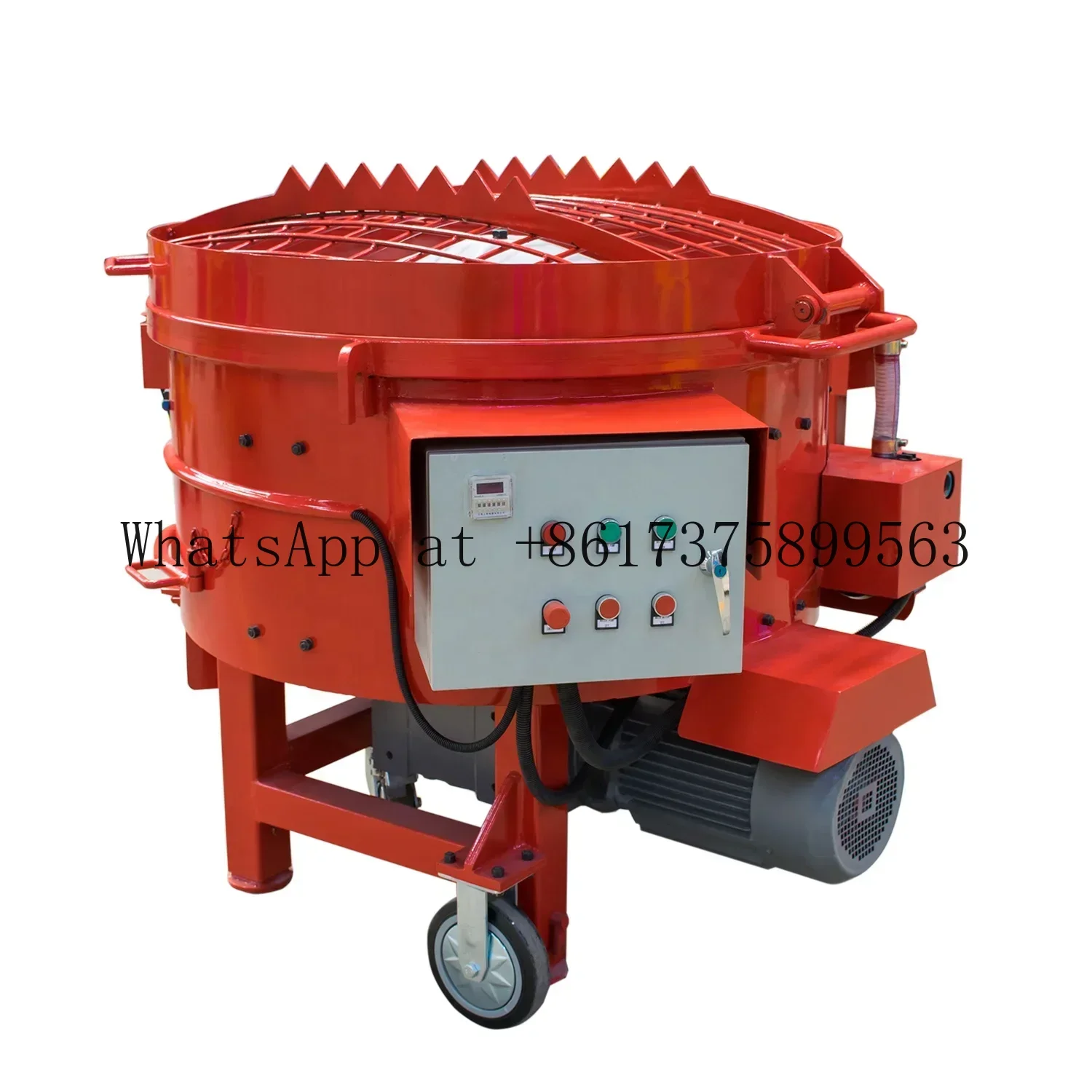 Hot Sell Pan Type Manual Hydraulic Discharge Door Refractory Mixers Price