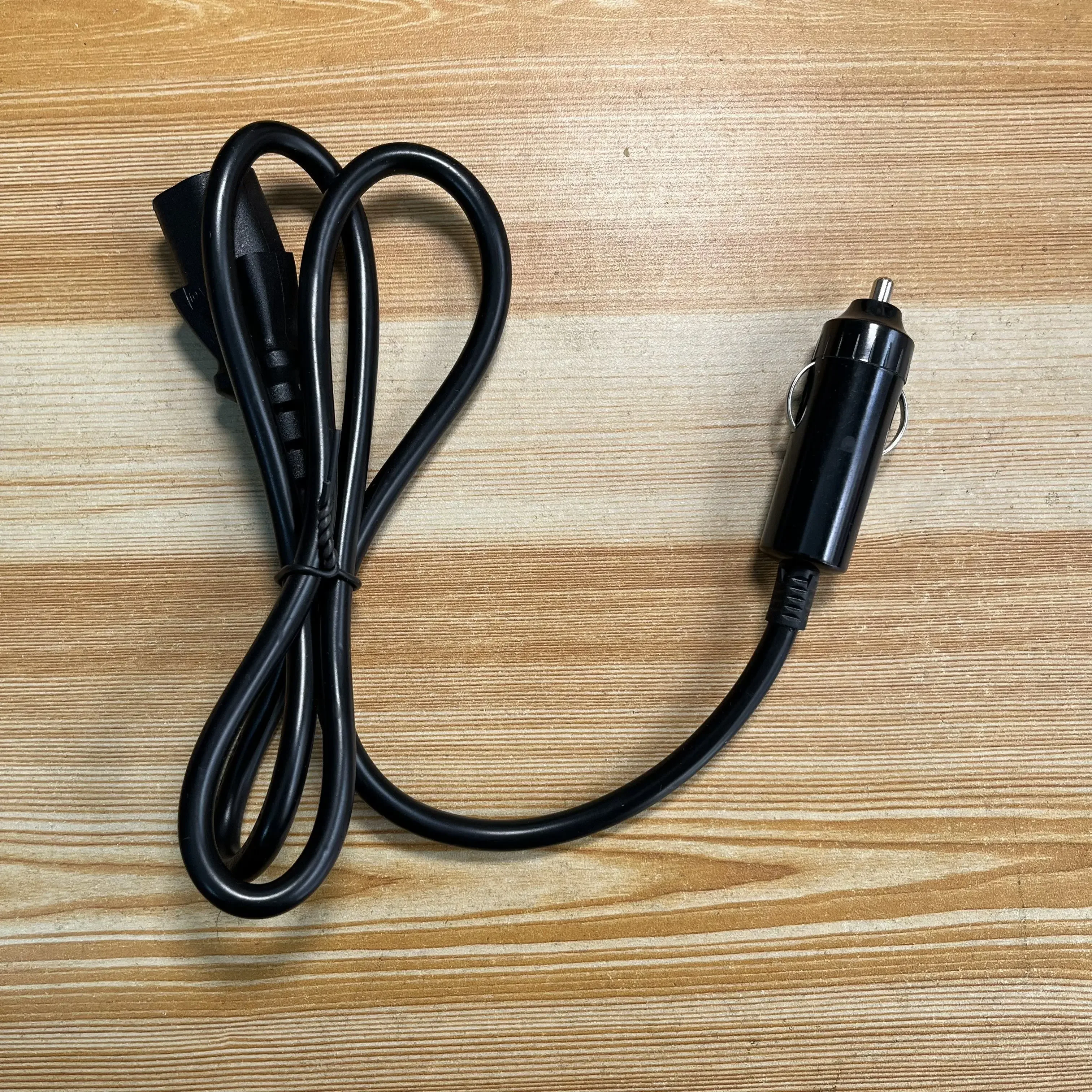 Car Cigarette Lighter Rice Cooker Plug Cigar Power Connector Fused With 1.2m Wire Cable End Caps