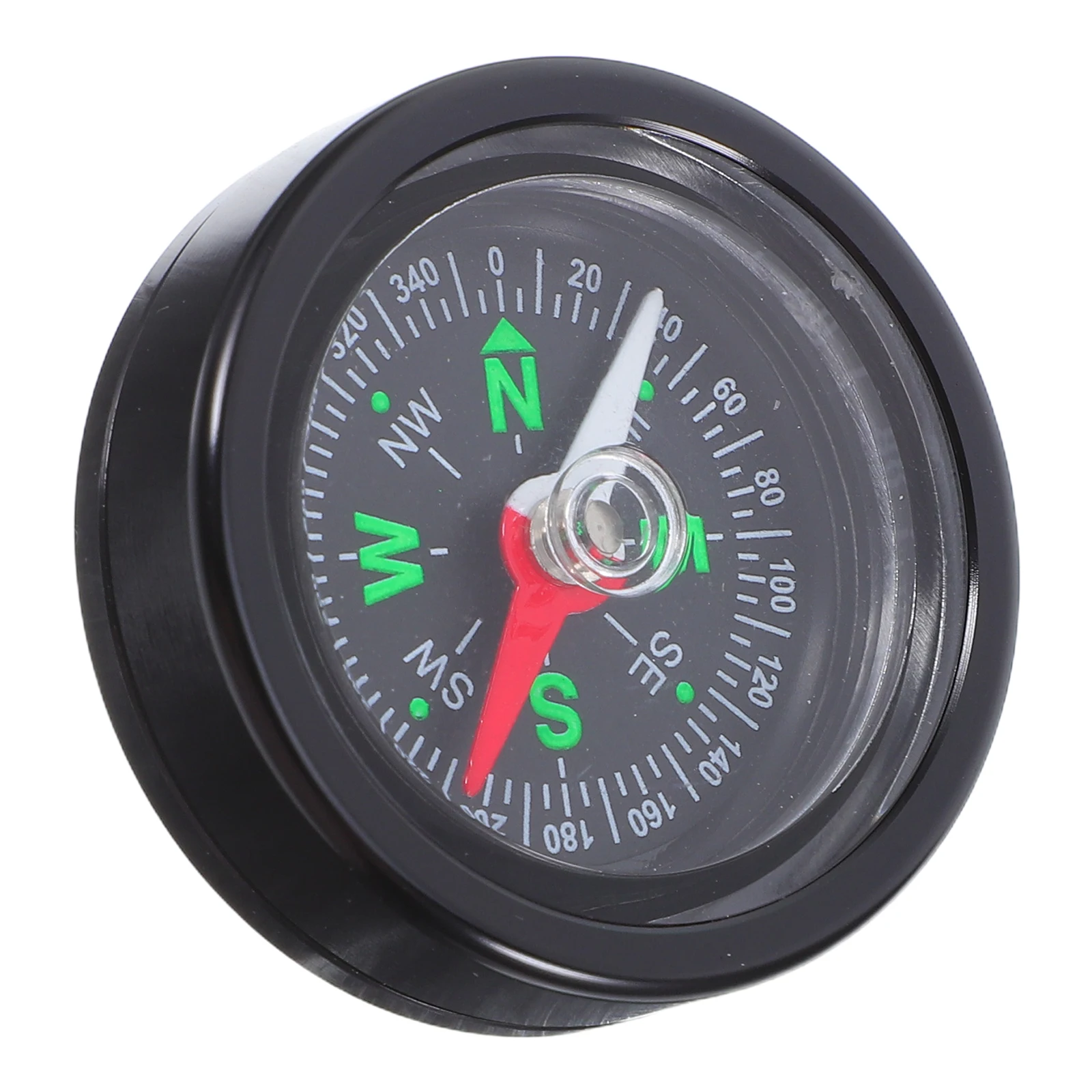 

1pc Bicycle Compass Outdoor Cycling Navigation for Camping Hiking Automobile Backpacking Drafting Keychain