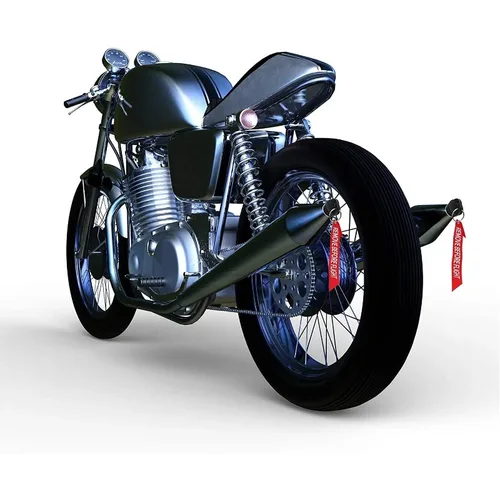 크롬 자동차 SUV 후면 배기 파이프 테일 머플러 팁, 스테인레스 스틸, 59mm, 185mm 