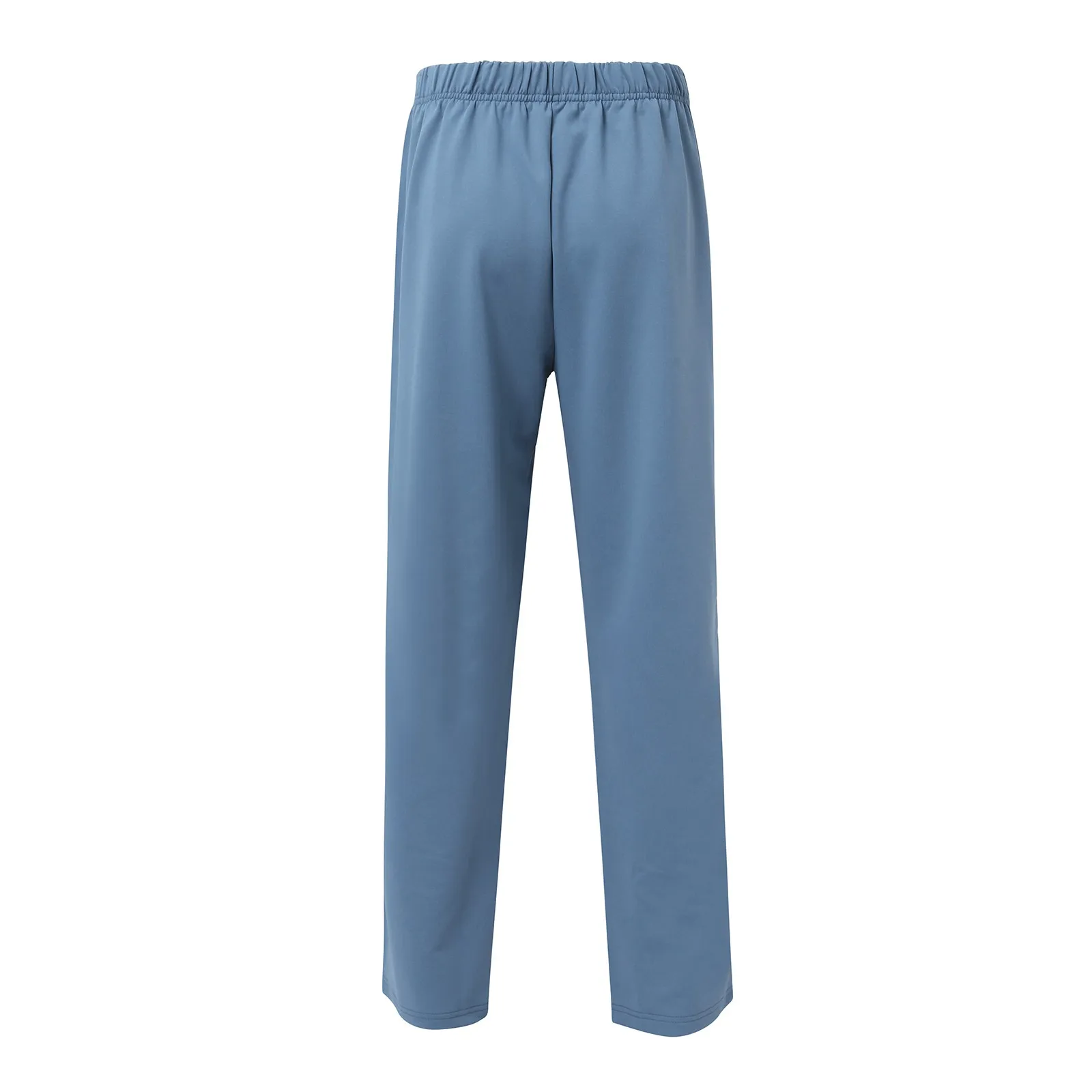 Pantalon de sport taille moyenne pour hommes, pantalon de basket-ball à coupe complète, pantalon à jambes larges, ceinture élastique, fermeture à glissière latérale colorée épissée, mode décontractée