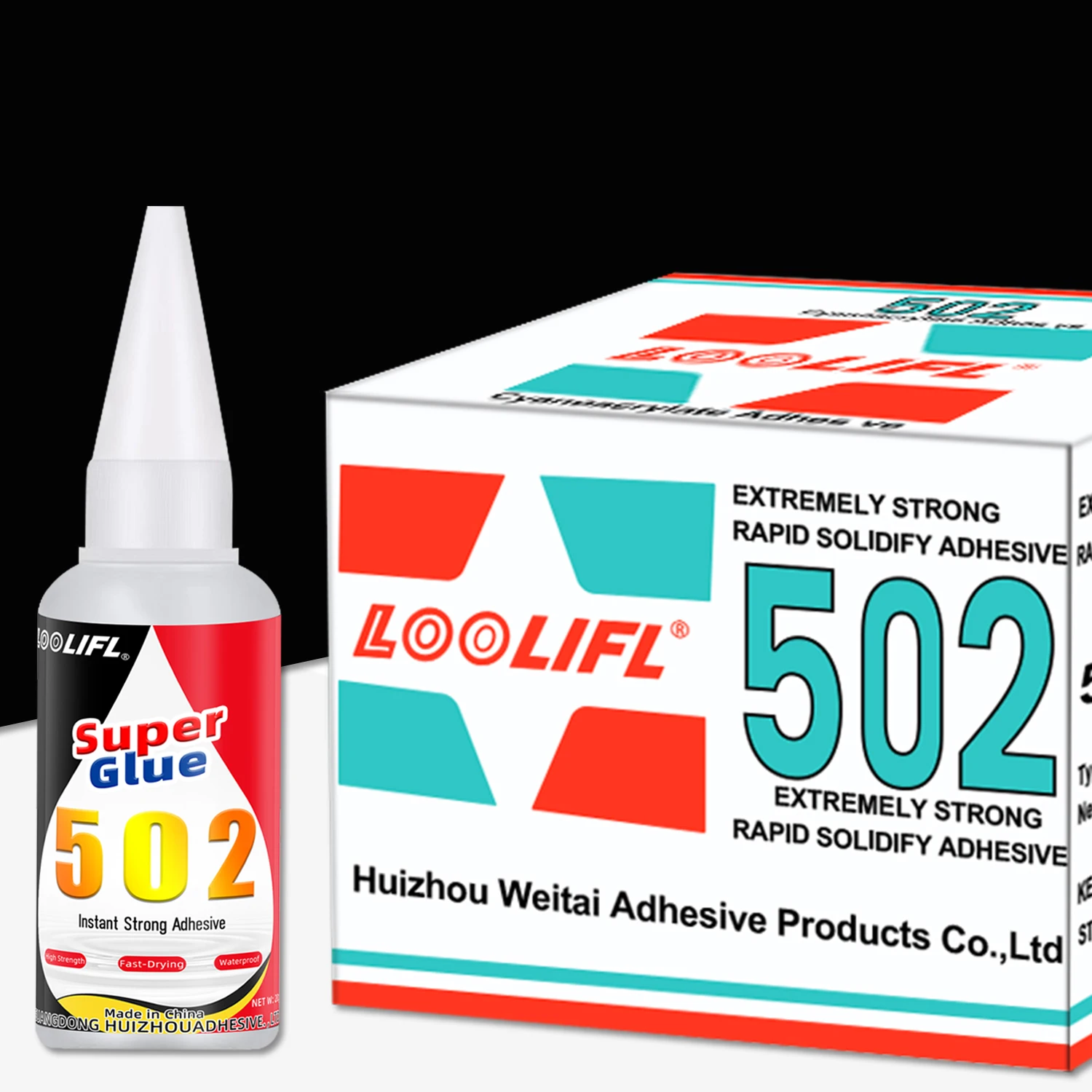 

Super Glue Liquid Clear Strong Adhesive,Fast Drying Cyanoacrylate Glue for Wood, Rubber, Leather, Plastic, Metal, DIY Crafts 20g