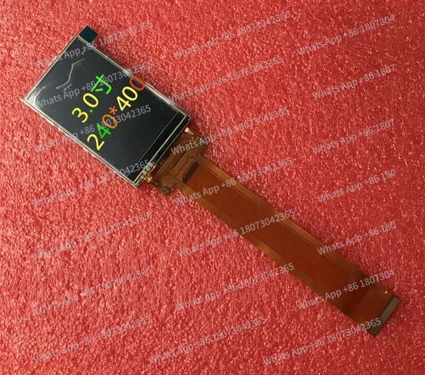

3.0 inch 40PIN LCD Color Screen with Touch Panel R61509V Drive IC 240(RGB)*400 MCU 8/9/16/18Bit Interface