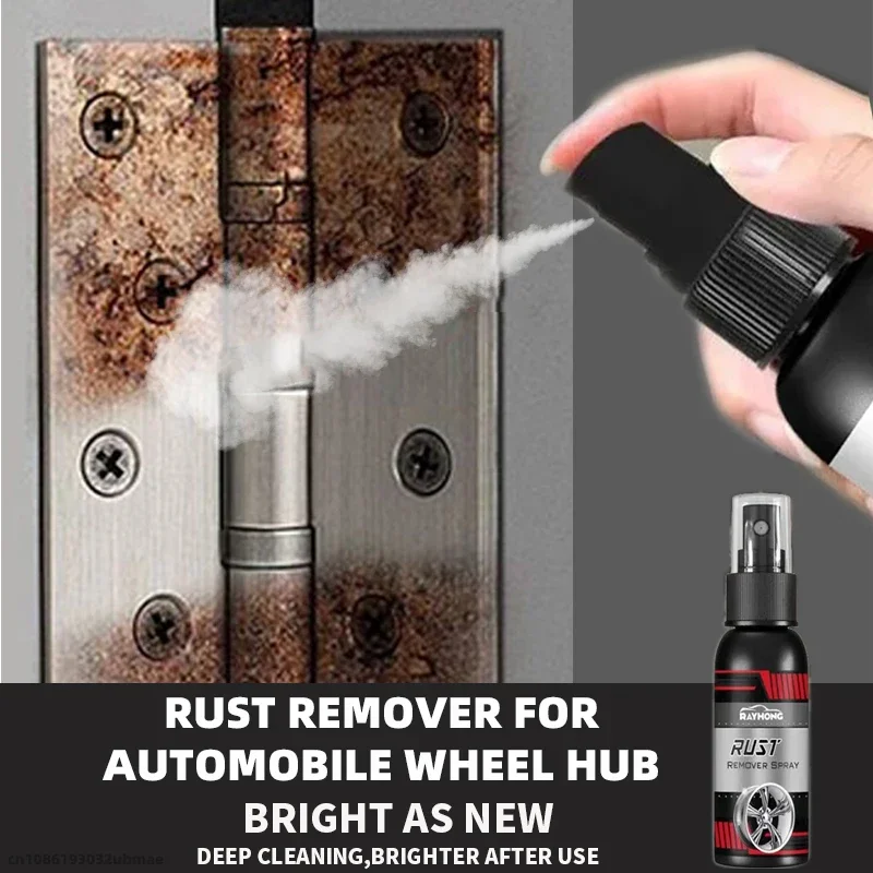 Rust Remover Spray Parts Metal Rust Remover Iron Powder Car Refresher Multi-Purpose Metal Surface Cleaning & Rust Remover