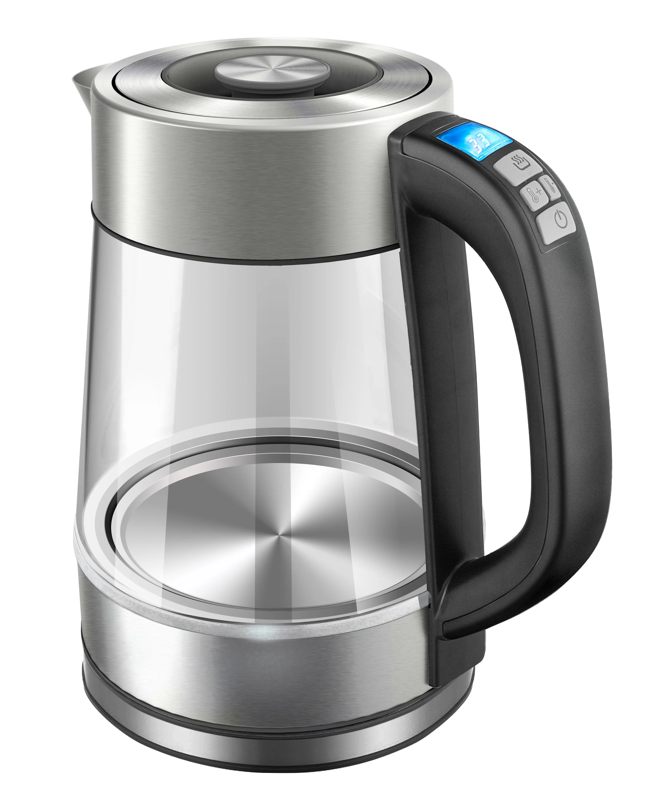 مصنع غلاية كهربائية بالجملة واي فاي ذكي للحفاظ على الدفء غلاية محمولة من الفولاذ المقاوم للصدأ سريعة الماء الساخن والشاي والقهوة