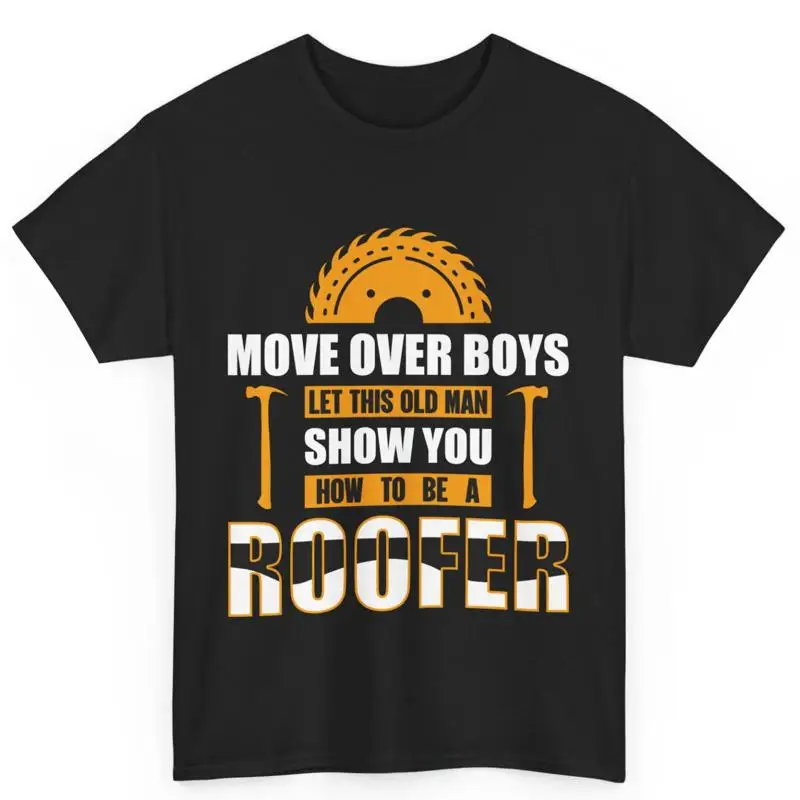 سقف يتحرك فوق الأولاد دع هذا الرجل العجوز يظهرك كيف تكون تي شيرت #1