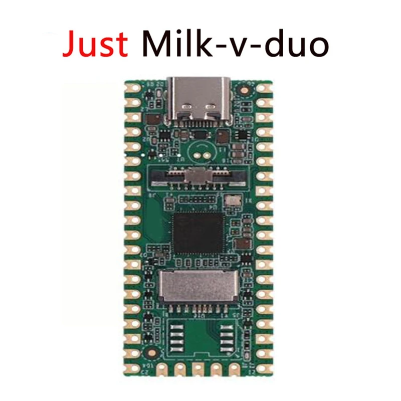 DIY RISC-V Milk-V Duo Development Board Dual Core CV1800B Support Linux for IoT Enthusiasts Gamers