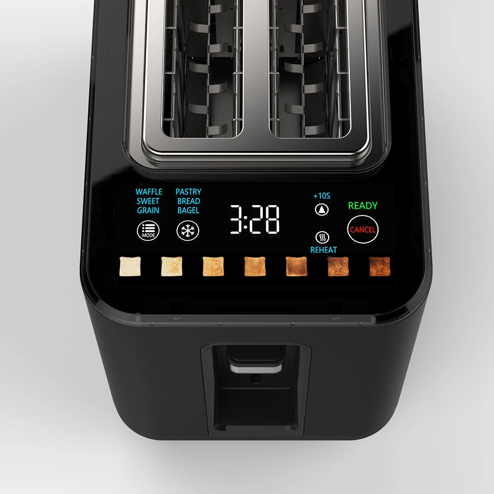 スマートデジタルタッチスクリーントースター、サンドイッチメーカー、サンドイッチクランプ付き、SKDサプライヤー