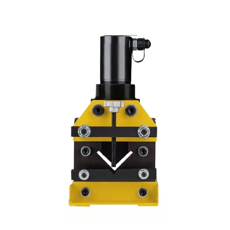 Split angle iron cutting machine, manual/electric angle steel workpiece cutting machine, copper and aluminum row cutting machine