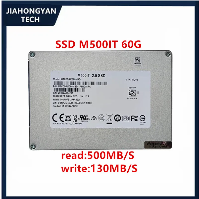 

Original FOR MICRON M500IT 60G SATA3.0 MLC SSD New laptop desktop