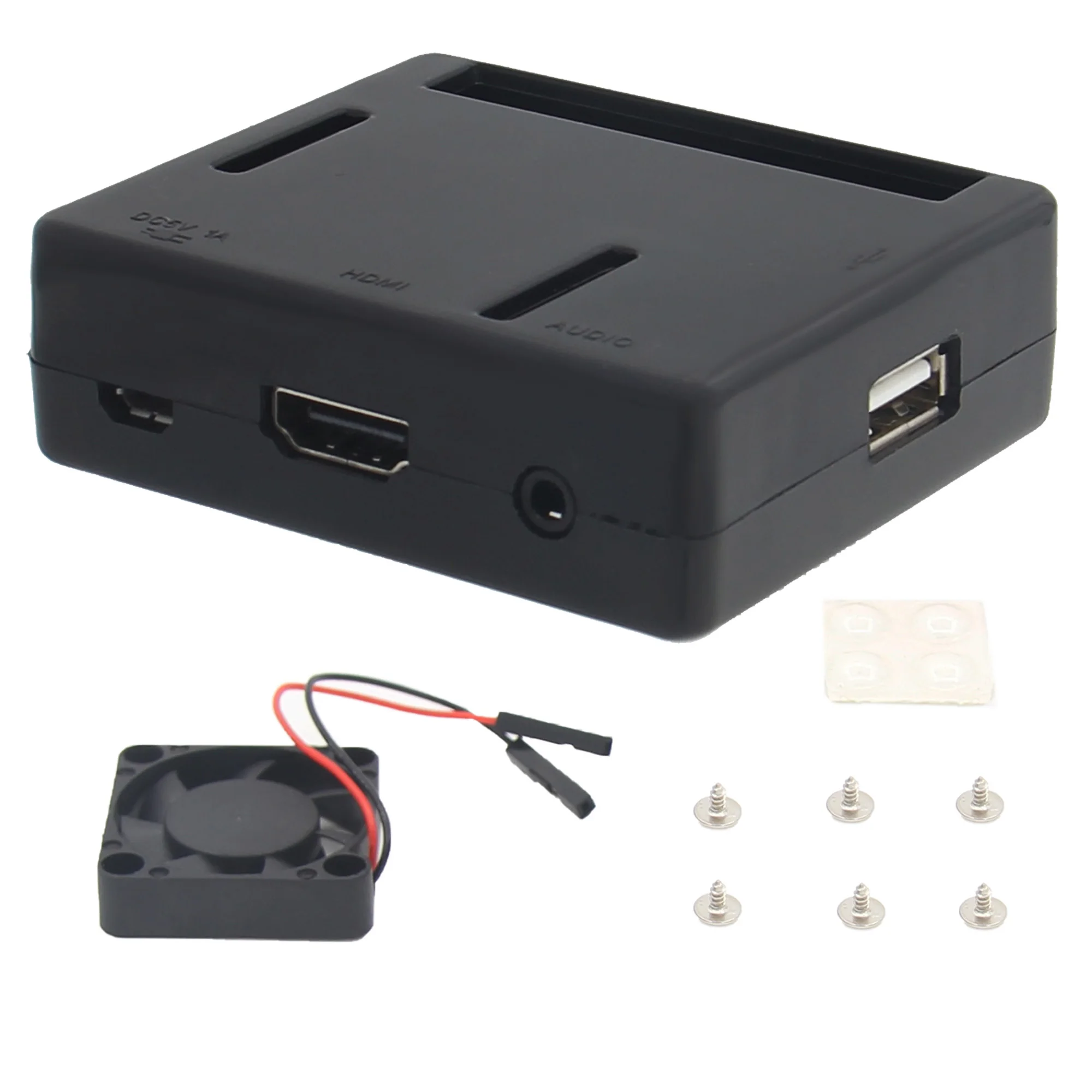 Caja ABS Raspberry Pi 3 Modelo A+ con ventilador de refrigeración 2507