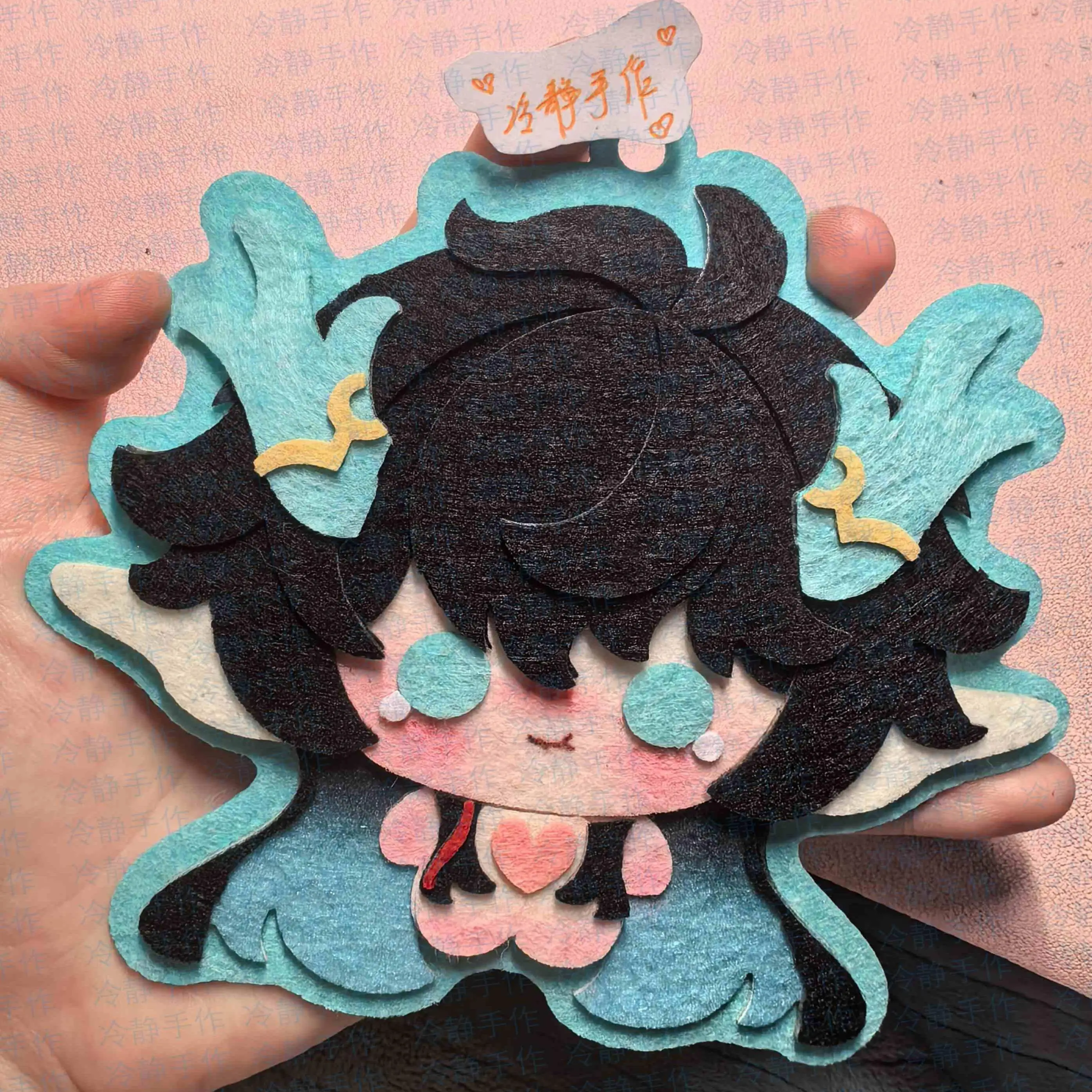 

Anime Honkai: Star Rail Sparkle Imbibitor Lunae Aventurine Kafka Dr. Ratio Cosplay Non Woven Charm Fridge Magnet Pendant Gift