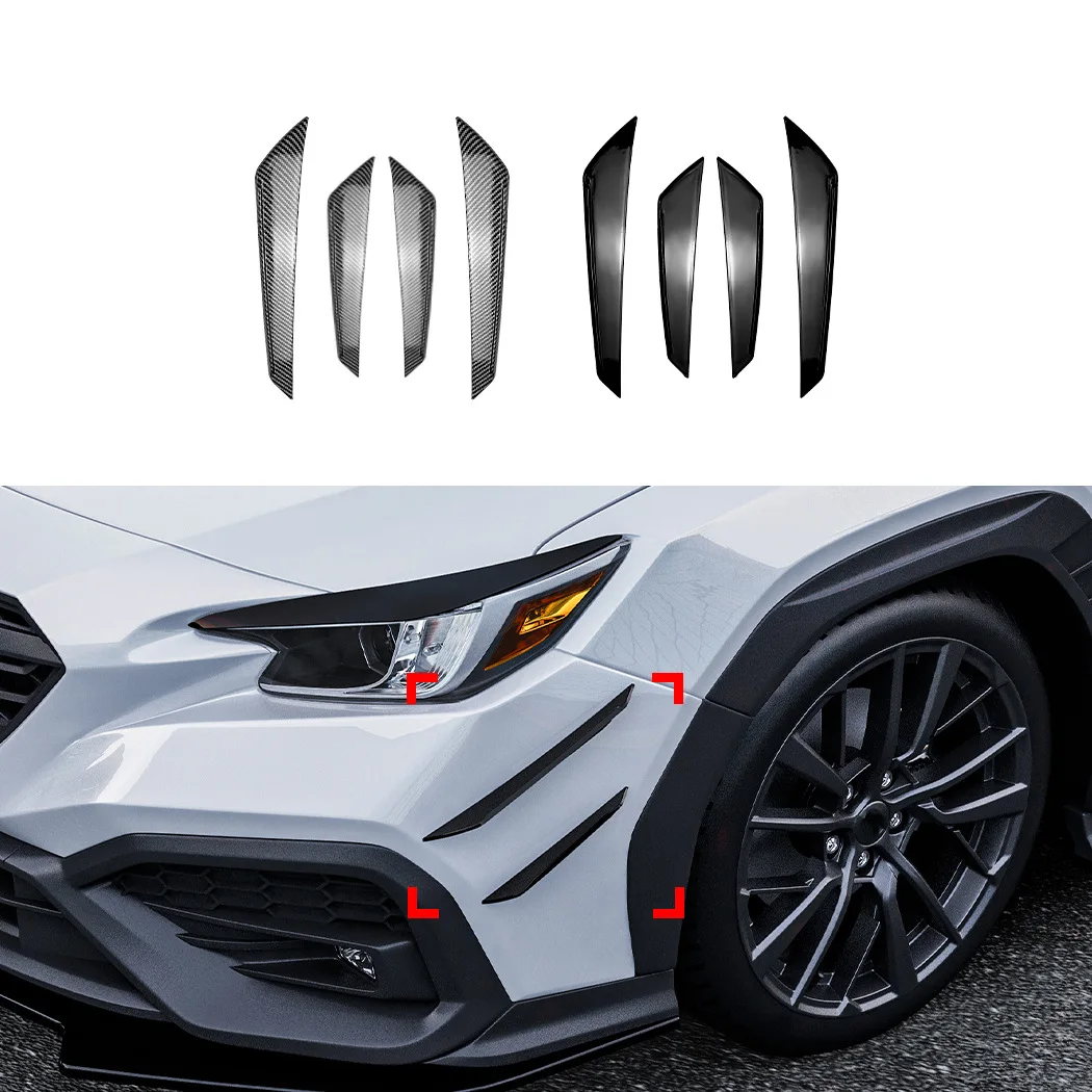 

Applicable to Subaru WRX STI VB 2022+ front bumper side wind cutter exterior decoration cross-border modification