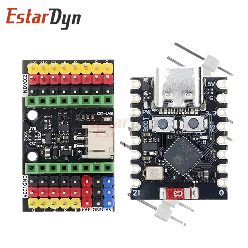 EstarDyn ESP32-C3 MINI Development Board / ESP32 SuperMini Development WiFi Bluetooth-uitbreidingskaart - afbeelding 1