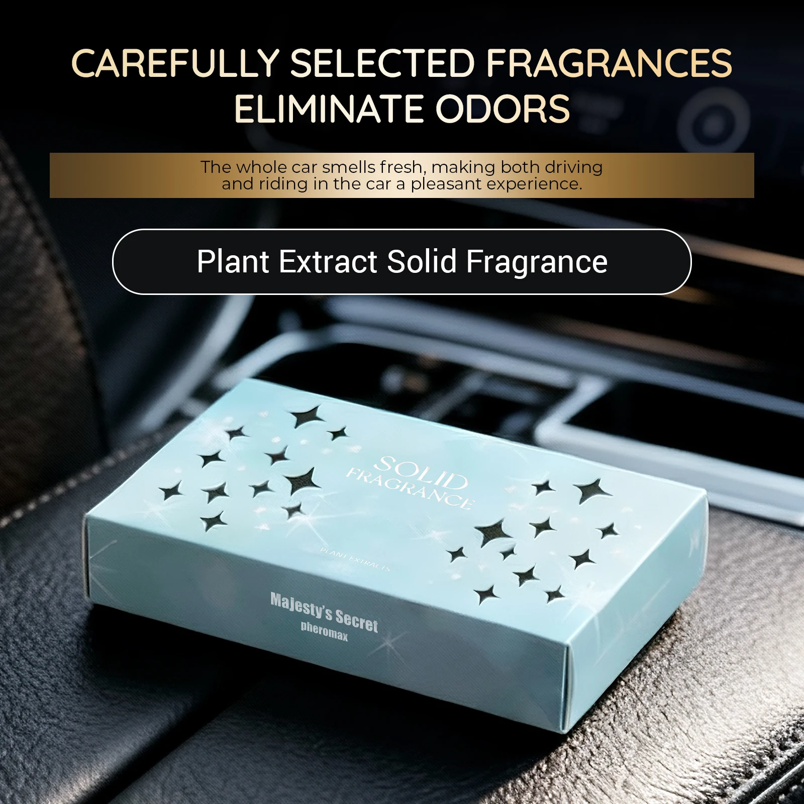 Solid Air Freshener, Plant-Bas - Home Fragrance Vanilla 评论和价格
