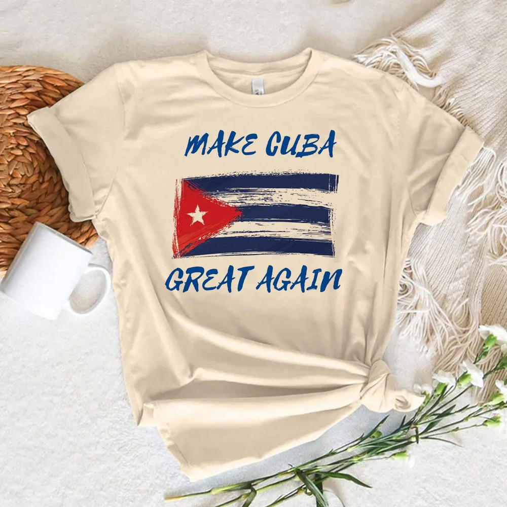 Japanese Streetwear Harajuku Clothing Cuba Women Athleisure T-shirts Girl Aesthetic Clothes