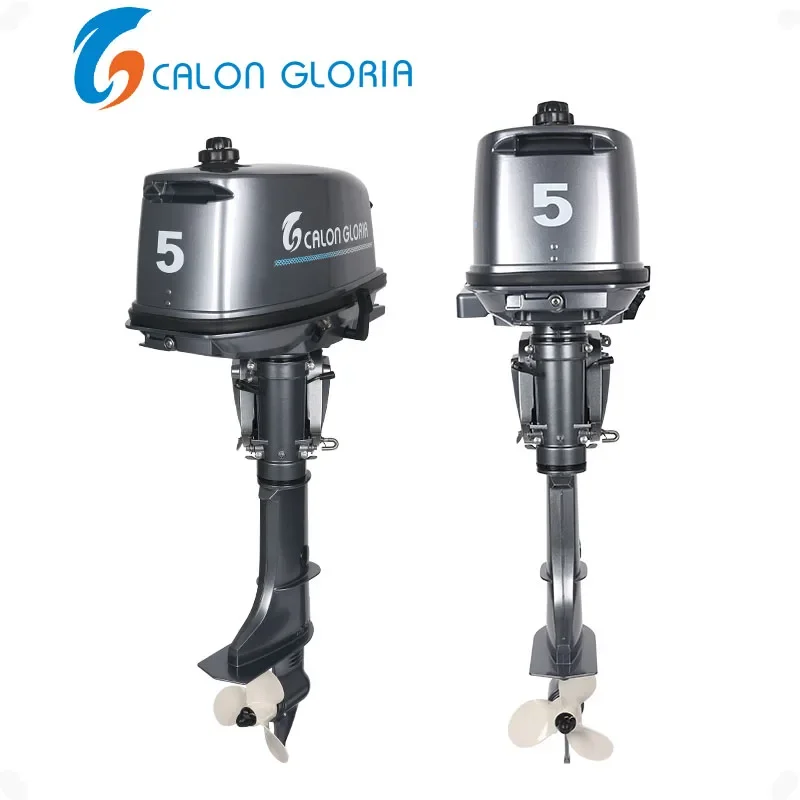 From China Good Quality 5HP Outboard Motor /2-stroke Inflatable Boat Engine